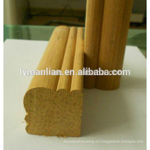 Molduras de madera de teca / molduras y molduras de madera